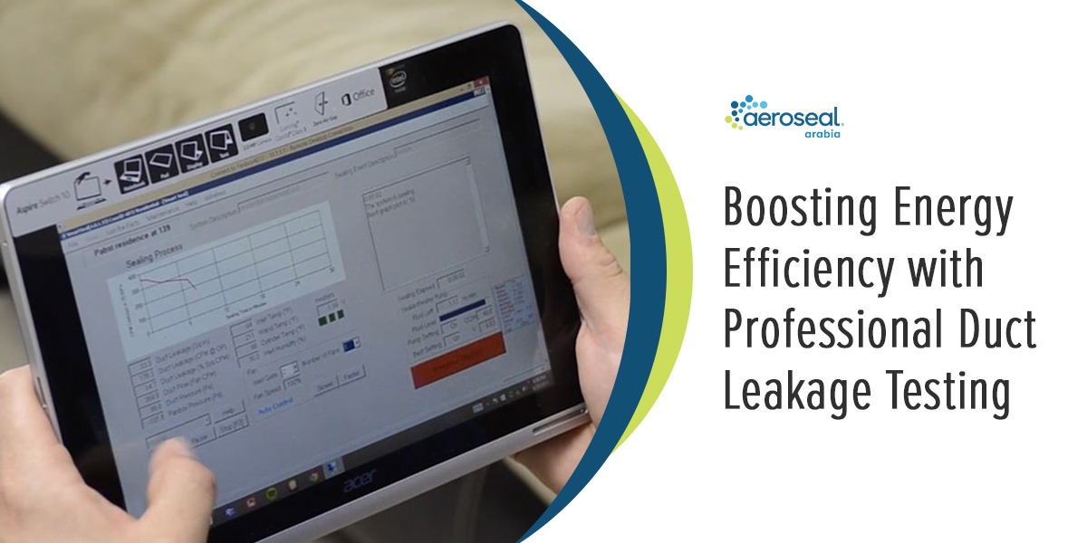 duct leakage testing for energy efficiency