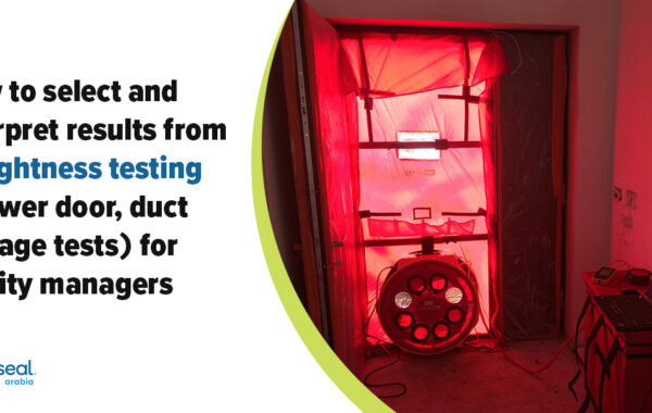 How to Select and Interpret Results from Airtightness Testing for Facility Managers